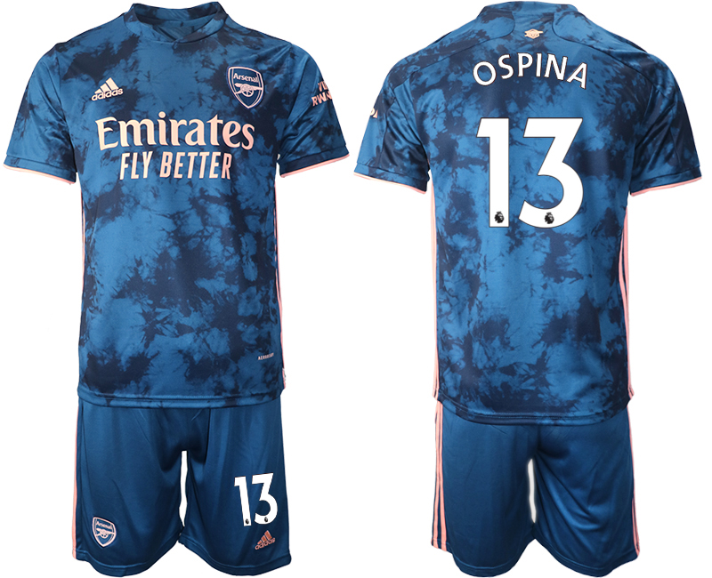 2021 Men Arsenal away #13 soccer jerseys